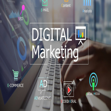 Abstract Digital Marketing